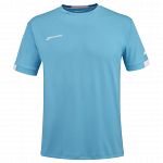 Babolat Play Crew Neck Tee Cyan Blue